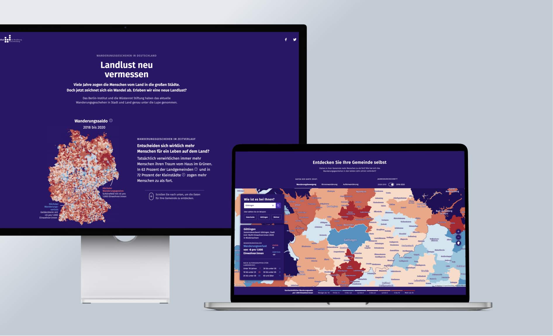 Wüstenrot Stiftung & Berlin-Institut – Landlust remapped